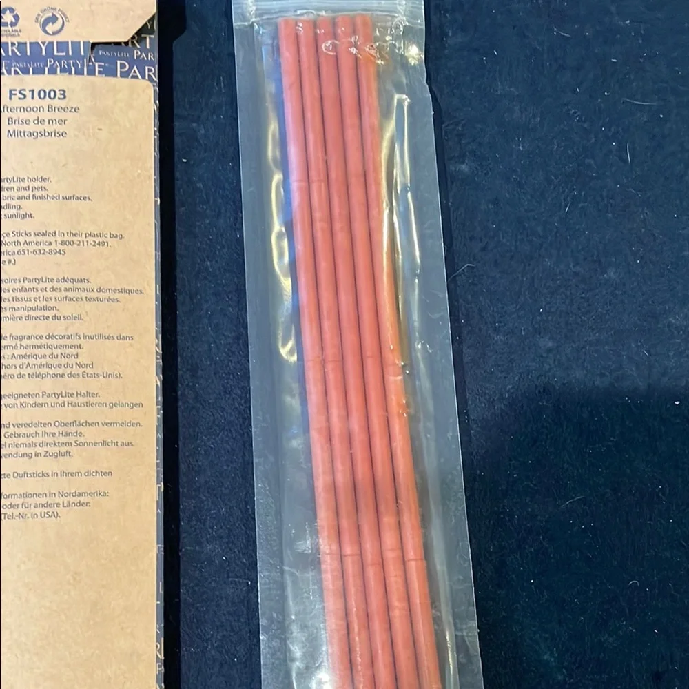 PartyLite SmartScents Silver Holder and 2 Scent Sticks plus one bonus